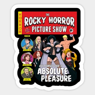 Rocky Horror Picture Show Comic Book Sticker